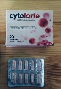 Treatment of cystitis with natural capsules Cyto Forte - an overview of the results of the application