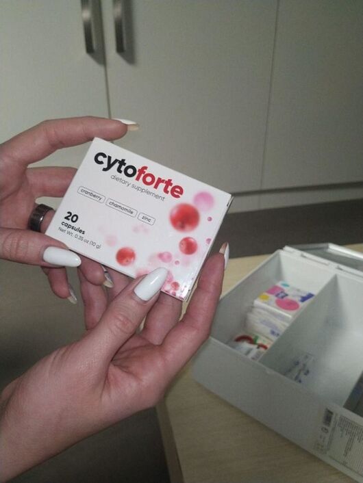 medicine for the rapid treatment of cystitis Cyto Forte - personal experience of use